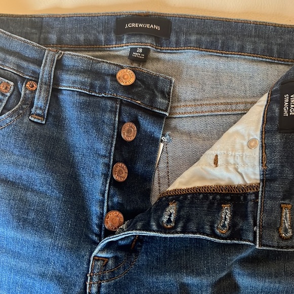 Vintage Straigt JCrew Jeans - size 29 - Picture 2 of 6